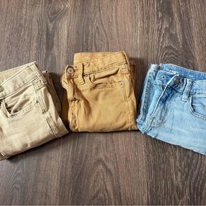 Old Navy Slim Jeans - Tan and Light Brown